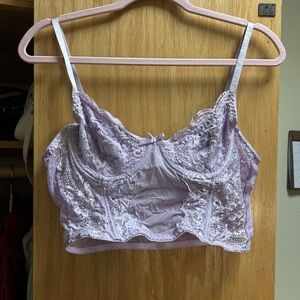 Lavender Lace Bralette